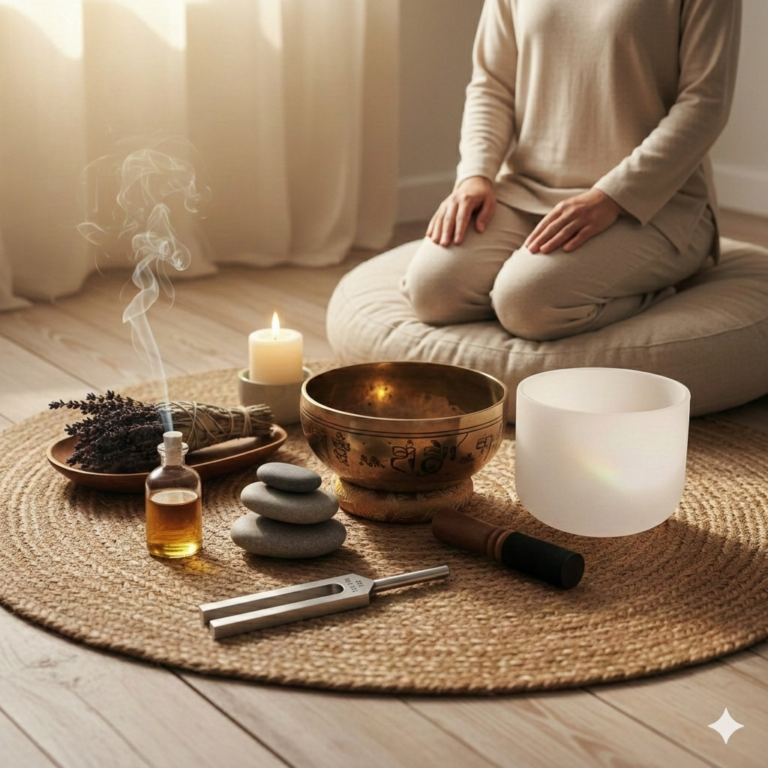 Read more about the article Sound Healing Starter Kit: Bowls, Breath, and Vibration