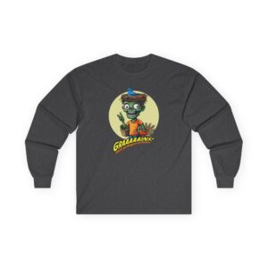 Herb the Vegetarian Zombie Unisex / Mens Long Sleeve Tee