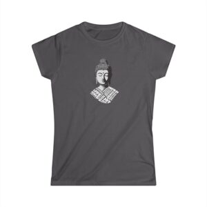 Buddha Peaceful Words (White) Women’s Tee