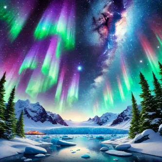 Read more about the article Aurora Borealis & Aurora Australis: The Celestial Dance of Light