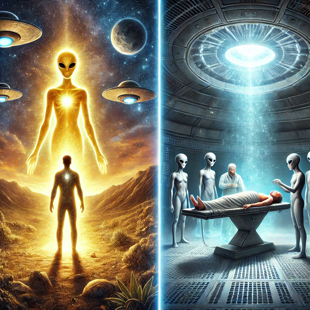 You are currently viewing Contactee vs. Abductee Experiences