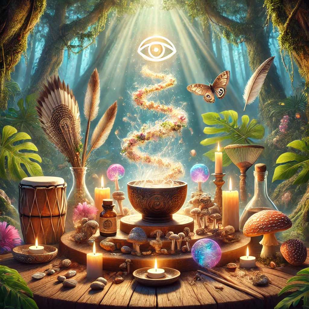 You are currently viewing Psychedelic Plant Allies (e.g., Ayahuasca, Psilocybin)