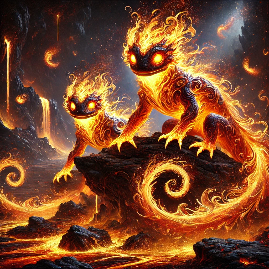 You are currently viewing Fire Elemental Spirits (Salamanders)