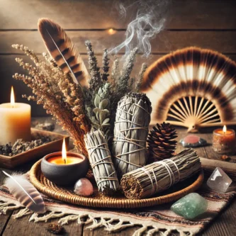 Read more about the article Smudging Herbs: Sage, Palo Santo, and Cedar